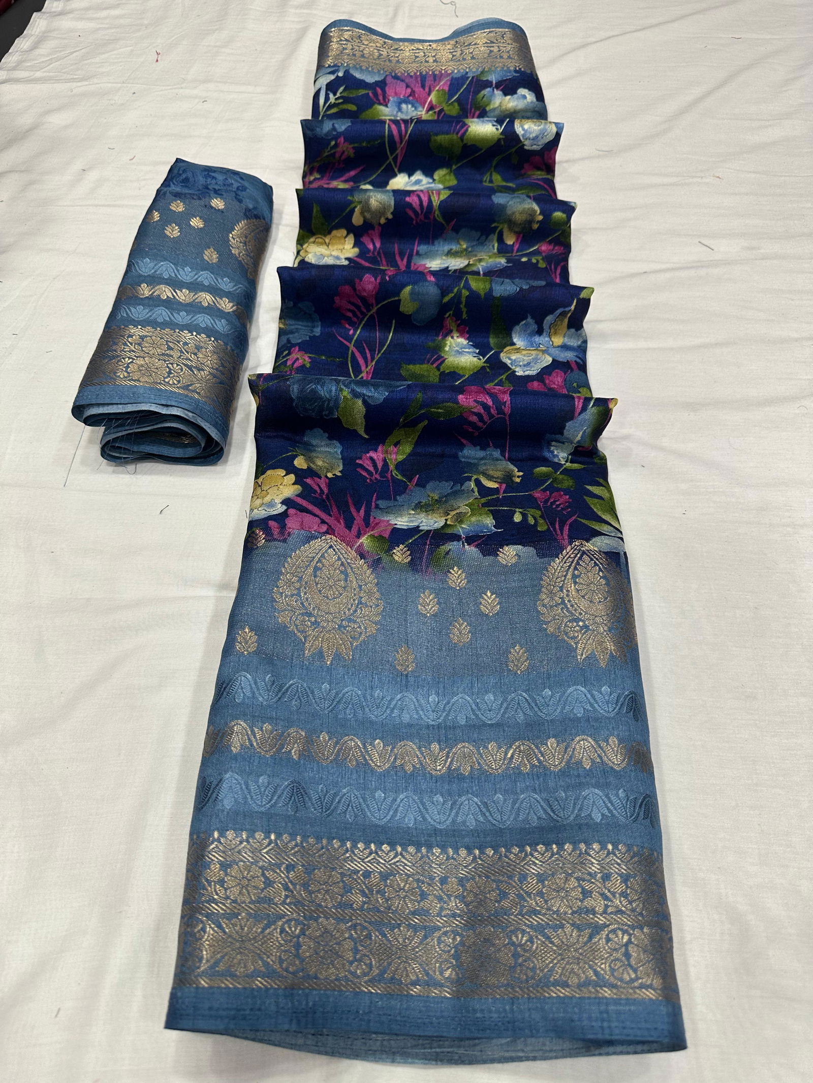 Wow Printed Designer Non Catalog Sarees Wholesale Shop In Surat